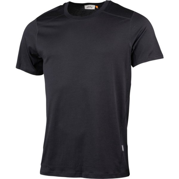 Lundhags Gimmer Merino Lt Ms Tee, Zwischenschicht, Herren, Schwarz