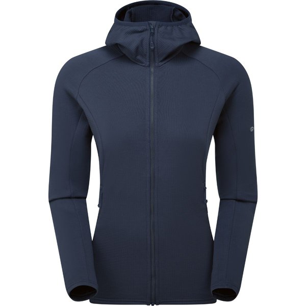 Montane F Protium Hoodie, Fleecejacke, Damen, blau