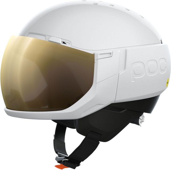 POC Levator MIPS, Skihelm m. Visier, Hydrogen White