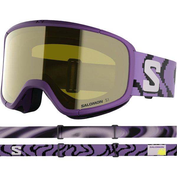 Salomon Lumi Access, Skibrille, Junior, lila
