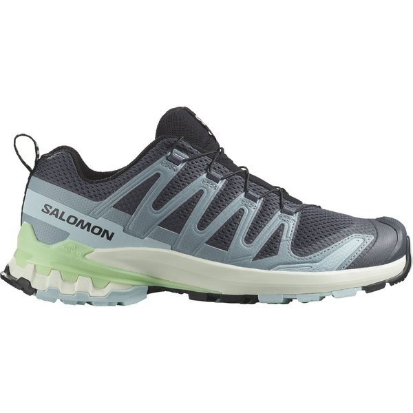 Salomon XA Pro 3D V9, Trailschuhe, Damen, blau/grün