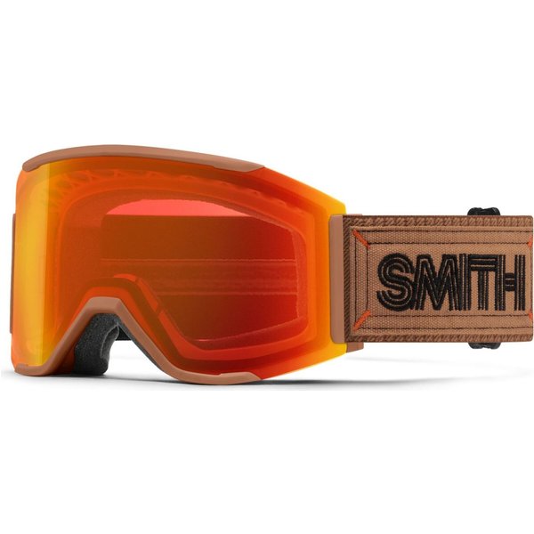 Smith Squad MAG, Skibrille, camel warm steel