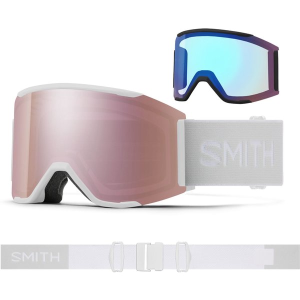 Smith Squad MAG, Skibrille, white vapor