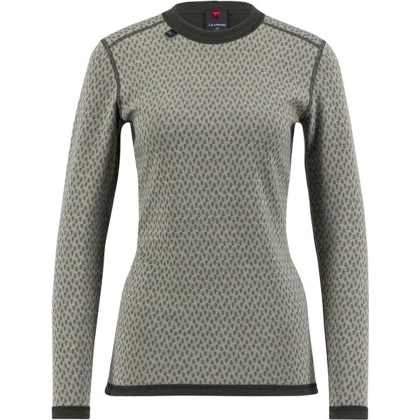 Ulvang Comfort 200 Round Neck, Funktionsshirt, Damen, hellgrau