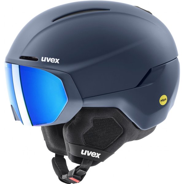 Uvex Horizon CV MIPS Visor, Skihelm mit Visier, blau
