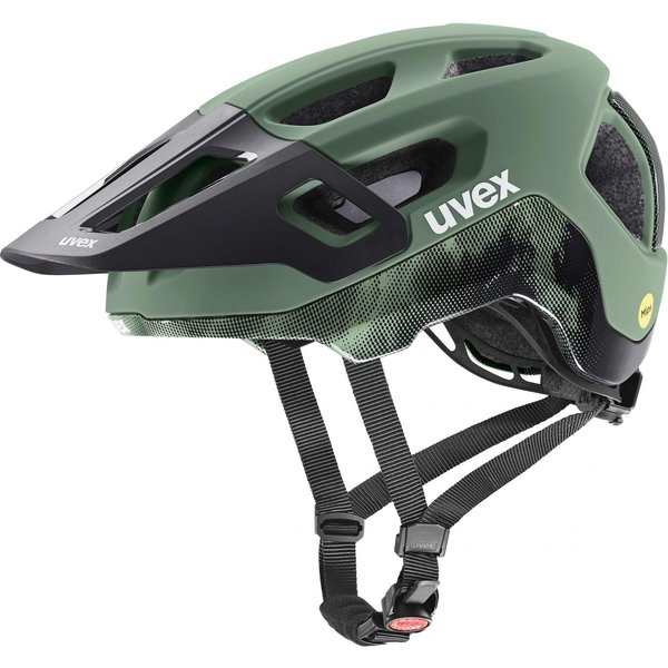 Uvex react MIPS, Fahrradhelm, grün/schwarz