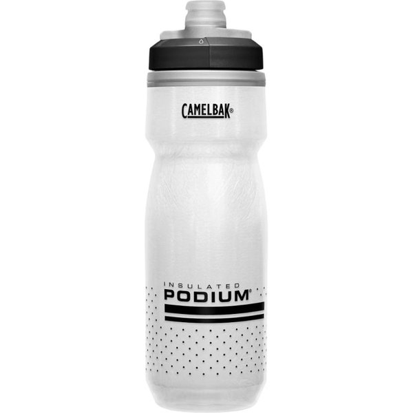 Camelbak Podium Chill 3.0, Trinkflasche, 620 ml, weiß/schwarz