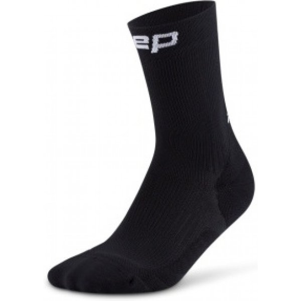 CEP Core Run Socks Mid Cut 5.0, Laufsocken, Damen, schwarz