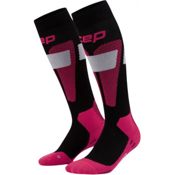 CEP Ski Merino Socks Tall 3.0, Skisocken, Damen, rosa