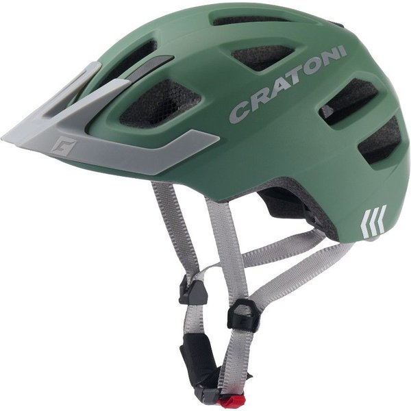 Cratoni Maxster Pro, Fahrradhelm, matt grün