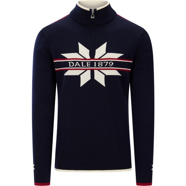 Dale of Norway Nåle Masc Sweater, Fleecejacke, Herren, marine