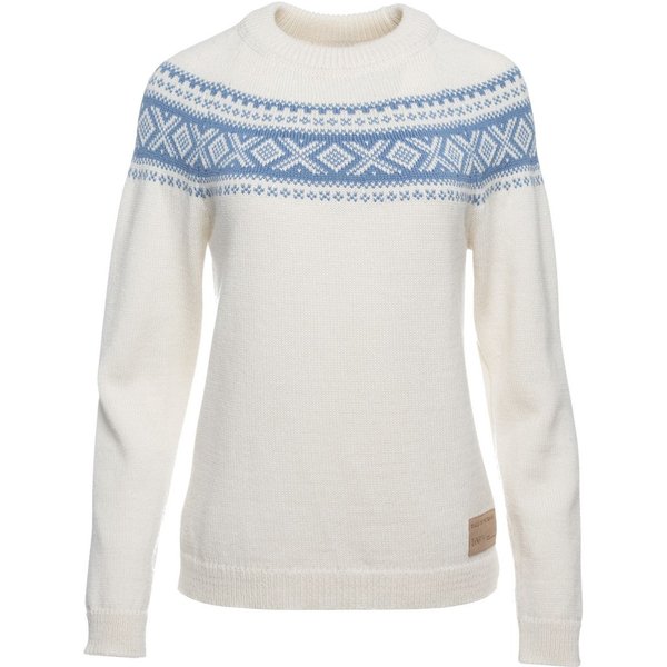 Dale of Norway Vågsøy, Sweater, Damen, weiß/hellblau