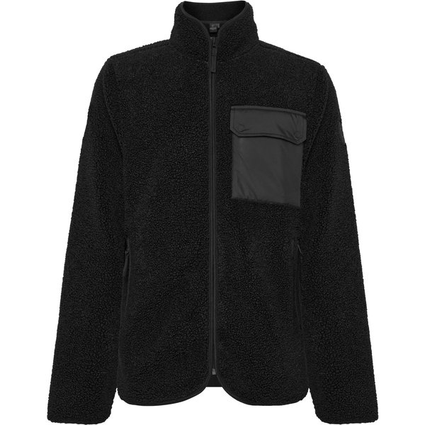 Didriksons Peter 3, Fleecejacke, Herren, schwarz