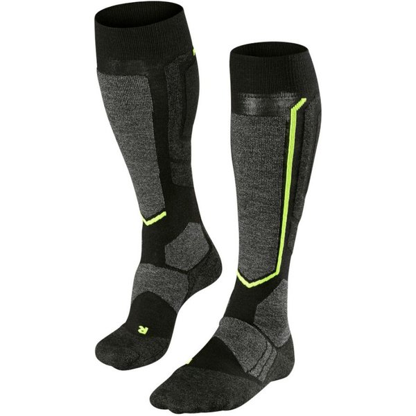 Falke SB2, Kniestrümpfe, Herren, Black-Mix