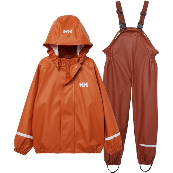 Helly Hansen Bergen 2.0 PU, Regenanzug, Kinder, Braun