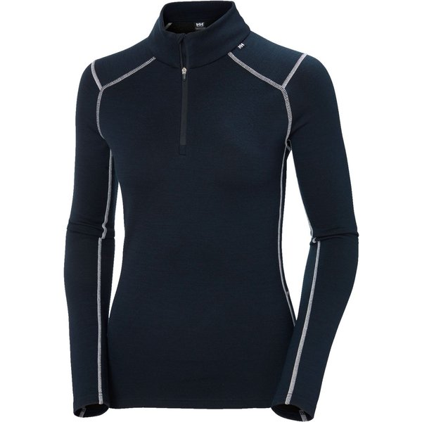 Helly Hansen Lifa Merino Midweight 1/2 Zip, Damen, navy