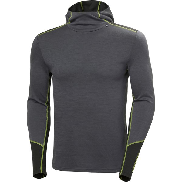 Helly Hansen Lifa Merino Midweight Hoodie, Herren, grau