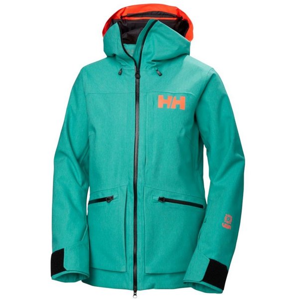 Helly Hansen Powderqueen 3.0, Skijacke, Damen, grün