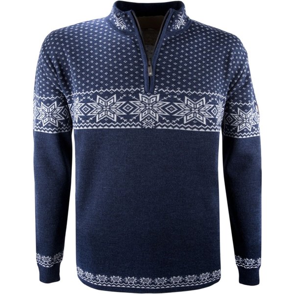 Kama Rune, Merino Sweater, Herren, Navy