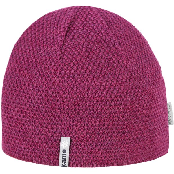 Kama Strickmütze mit Gore Windstopper, lila