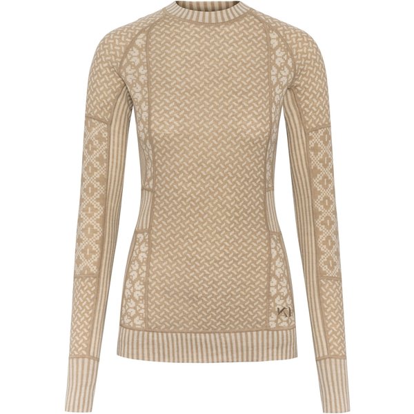Kari Traa Smekker LS, Skiunterwäsche, Damen, mocha