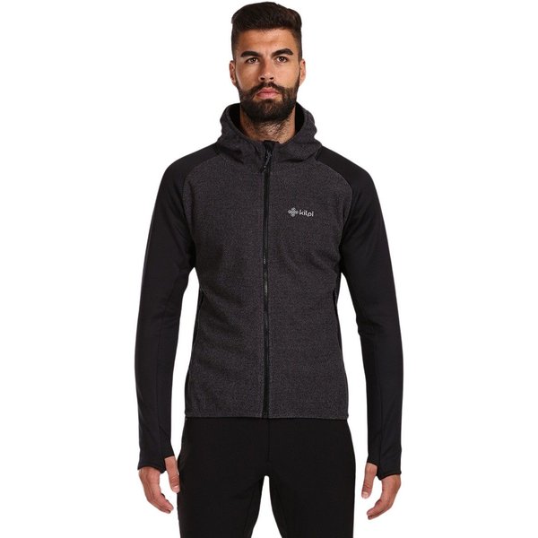 Kilpi Versam, Fleecejacke, Herren, schwarz/grau