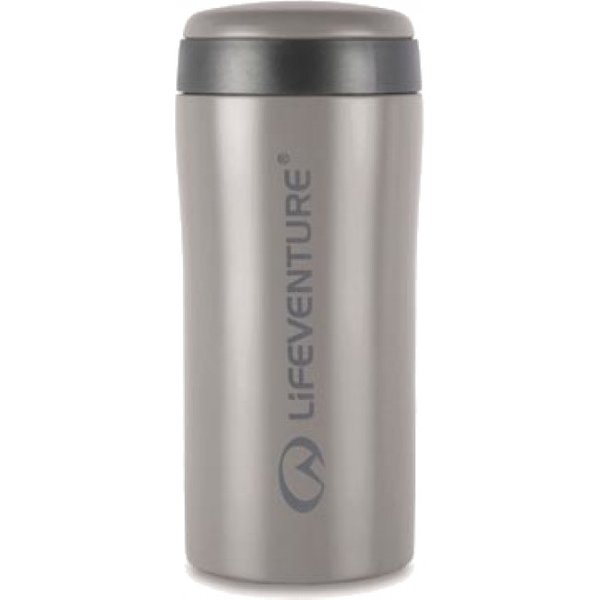 Lifeventure Thermal Mug, Thermobecher, grau