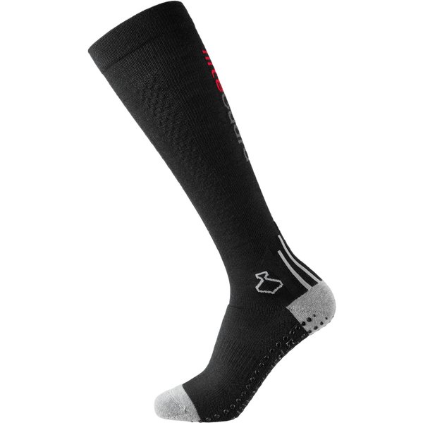 Liiteguard Merino Shin-Tech Grip Laufsocke, schwarz