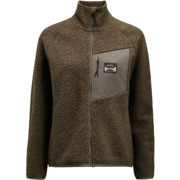 Lundhags Flok Wool Ws Pile, Zwischenschicht, Damen, Grün