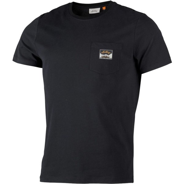 Lundhags Knak Ms Tee, Shirt, Herren, Schwarz