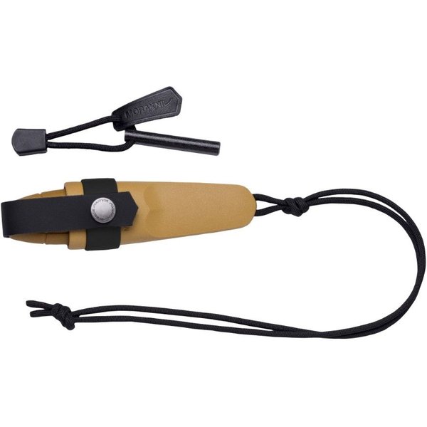 Morakniv Eldris Mit Feuer Kit (S), Mehrzweckmesser, gelb