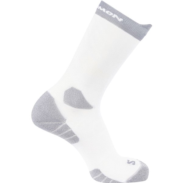 Salomon Aero Crew, Laufsocken, weiß