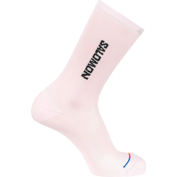 Salomon Everyday Crew, Socken, pink/schwarz