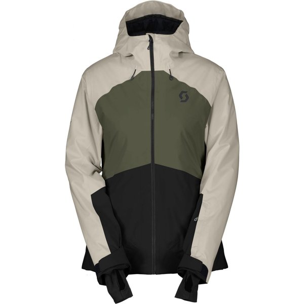 Scott Ultimate Dryo 10, Skijacke, Damen, dunkelgrün/schwarz