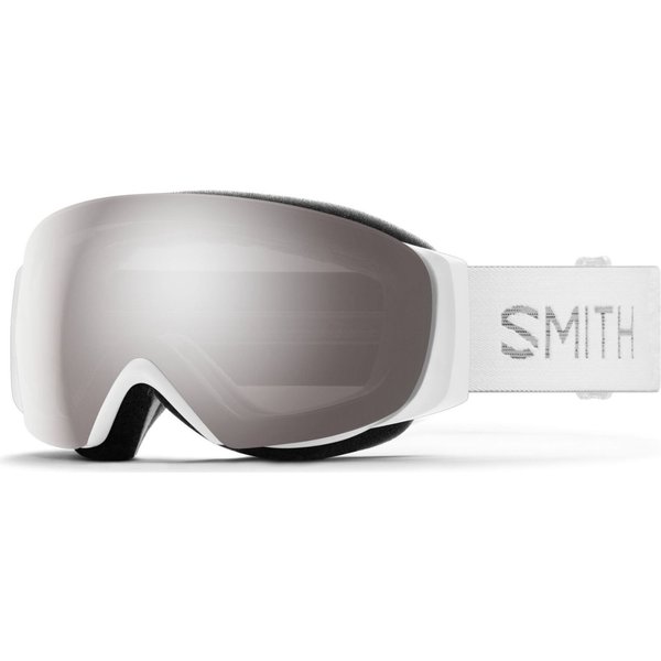 Smith IO MAG S, Skibrille, Damen, white chunky knit