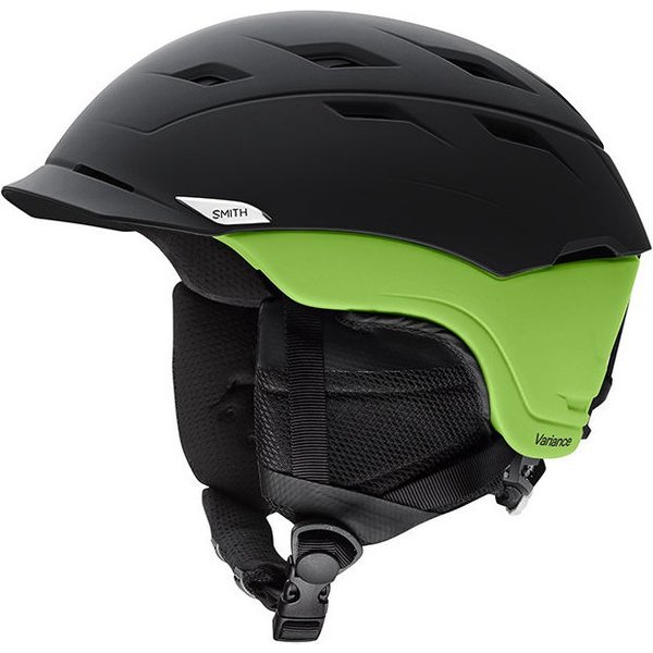 Smith Variance Skihelm, schwarz/grün