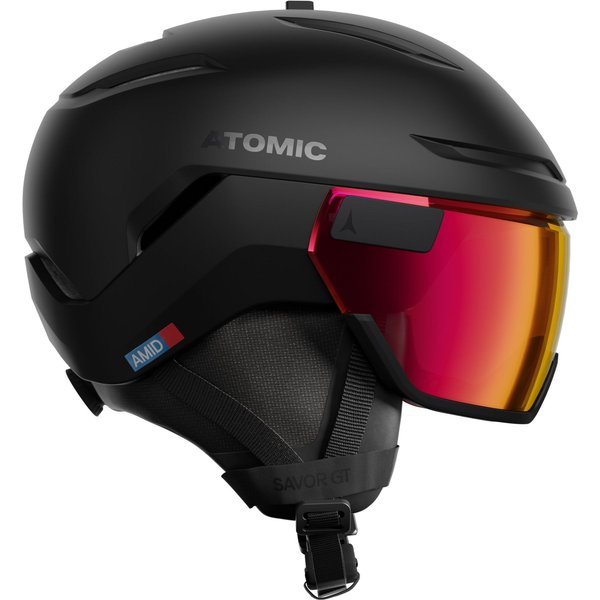 Atomic Savor GT Amid Visor Photo, Skihelm mit Visier, schwarz