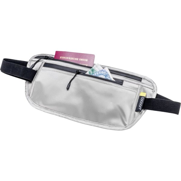 Cocoon Secret Waist Wallet / Silk, Geldbörse, sandgrau
