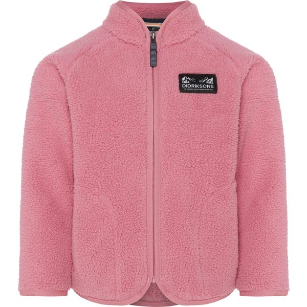 Didriksons Gibbs, Fleecejacke, Junior, rosa