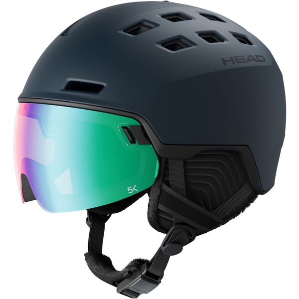HEAD Radar 5K, Skihelm mit Visier, blau