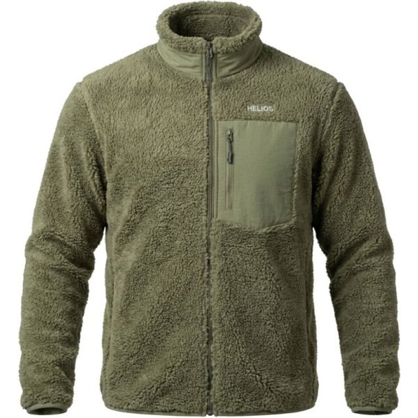 HELIOS Fjord Quilted, Fleecejacke, grün