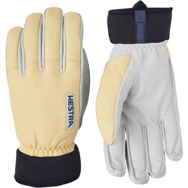 Hestra Army Leather Wool Terry, Skihandschuhe, Herren, gelb
