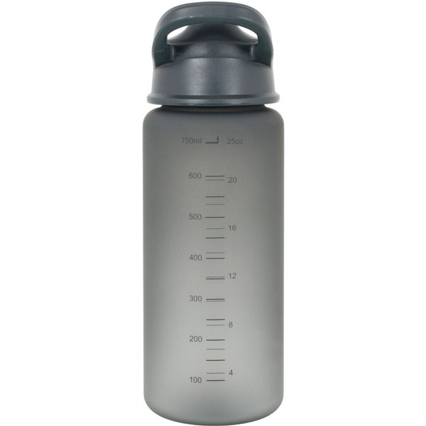 Lifeventure Flip-Top Wasserflasche, grau