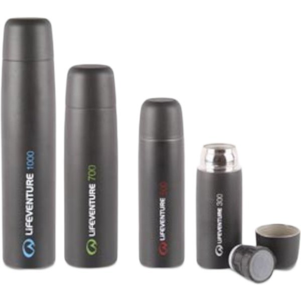 Lifeventure TiV Vakuumflasche 1000, Unisex, dunkelgrau
