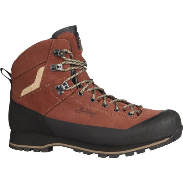 Lundhags Bjerg Mid, Wanderstiefel, Unisex, Rot