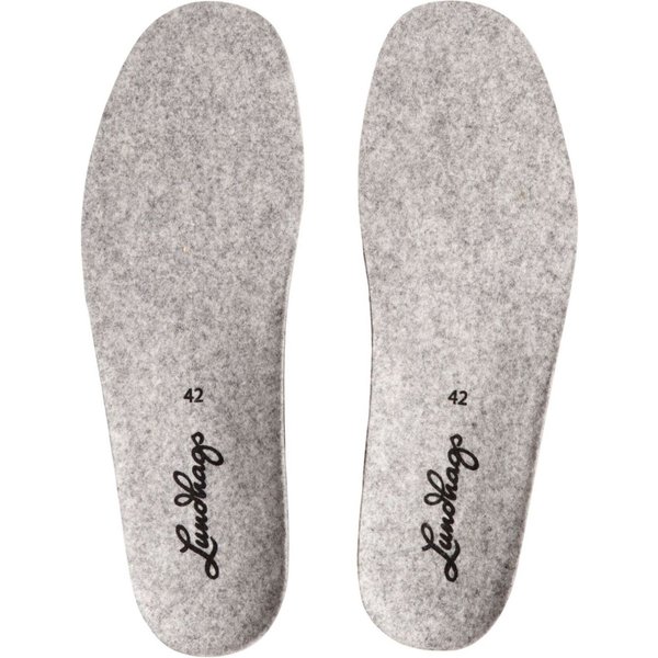 Lundhags Moen Wool Insole, Einlegesohlen, grau