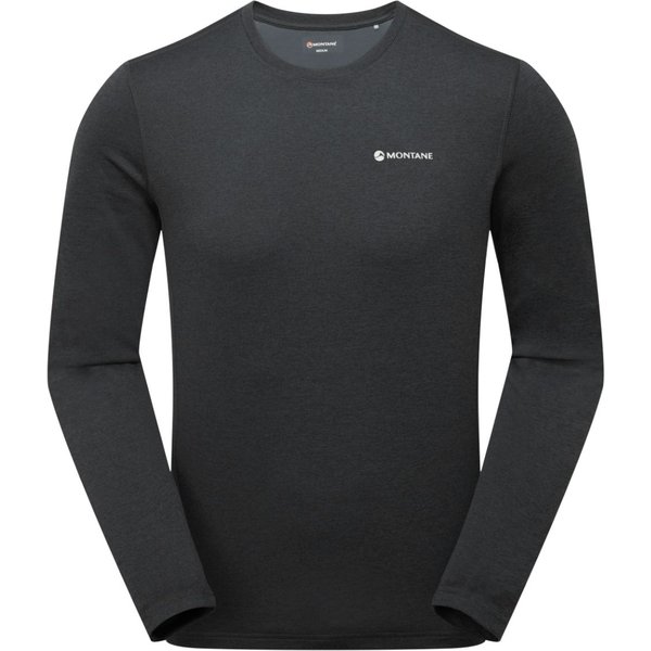 Montane Dart Long Sleeve T-Shirt, Herren, schwarz