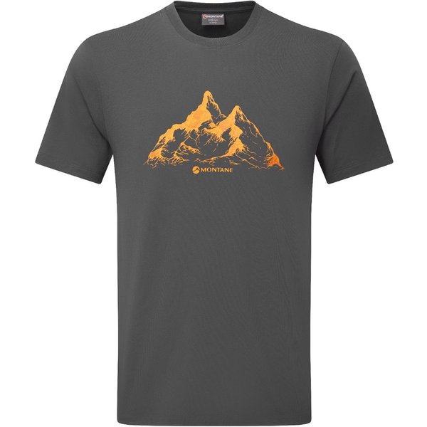 Montane Dual Mountain T Shirt, Herren, grau