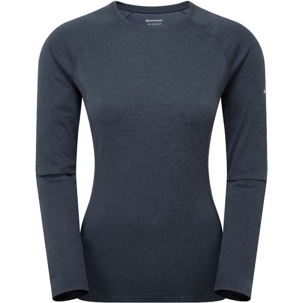 Montane F Dart Long Sleeve T-Shirt, Damen, blau
