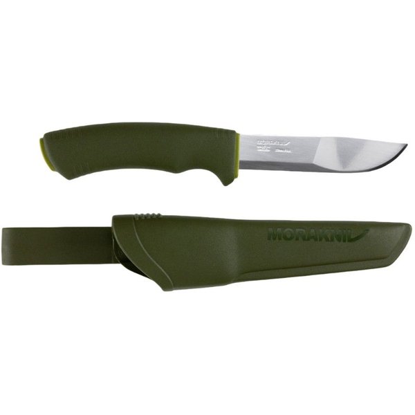 Morakniv Bushcraft Forest (S), Jagdmesser, grün